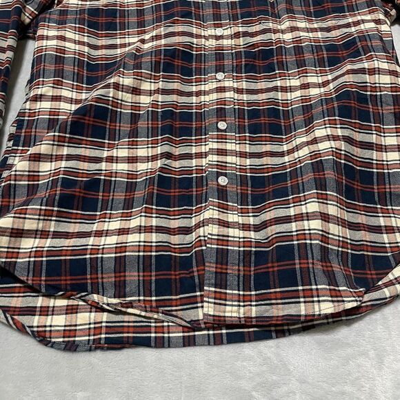 J.Crew Shirt Mens Large Plaid Mercantile Flex Button Down Pocket Western - Picture 5 of 11